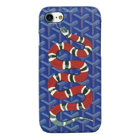 Snake Goyard Blue 1 iPhone Cases for Sale 